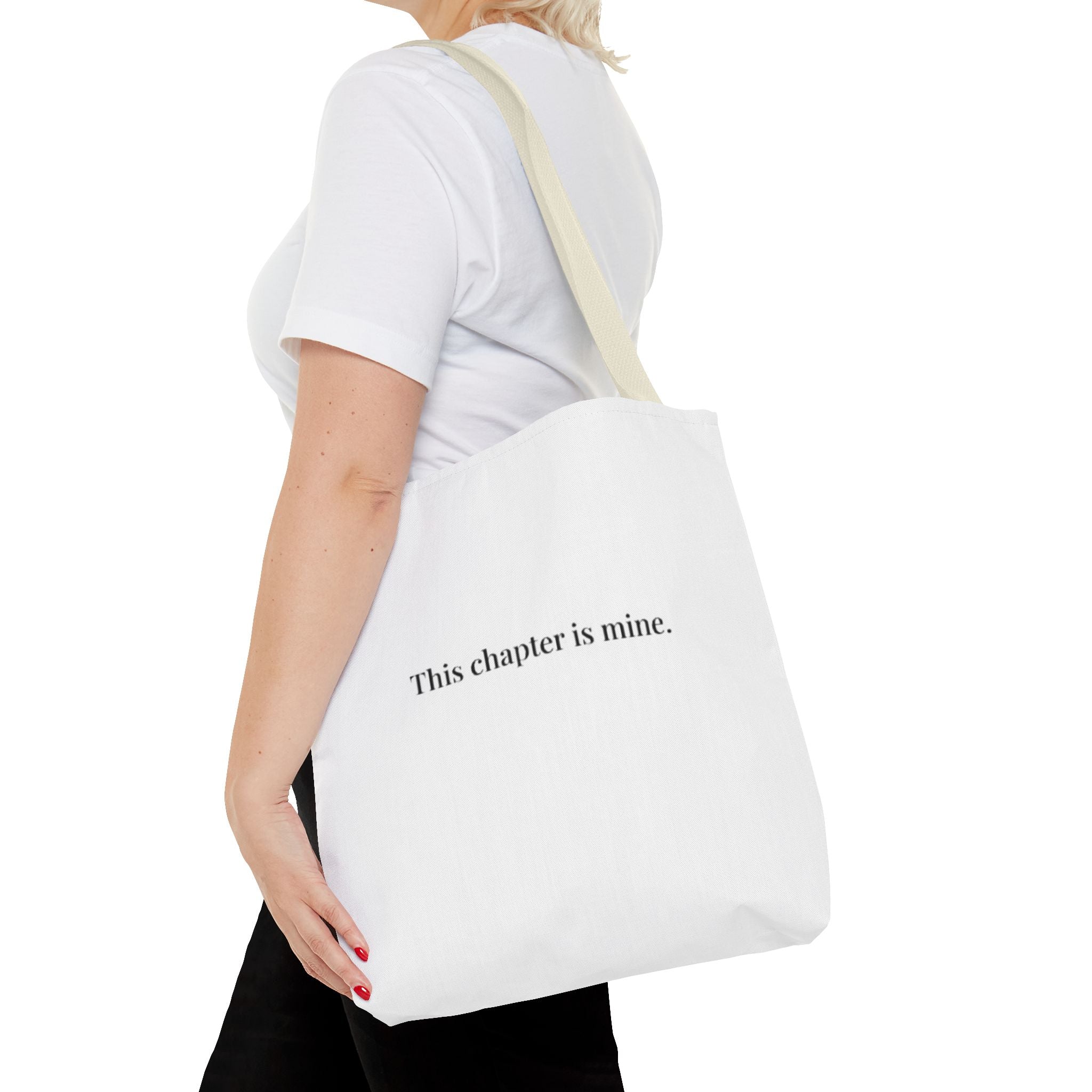 This Chapter Is Mine — Minimal Canvas Tote