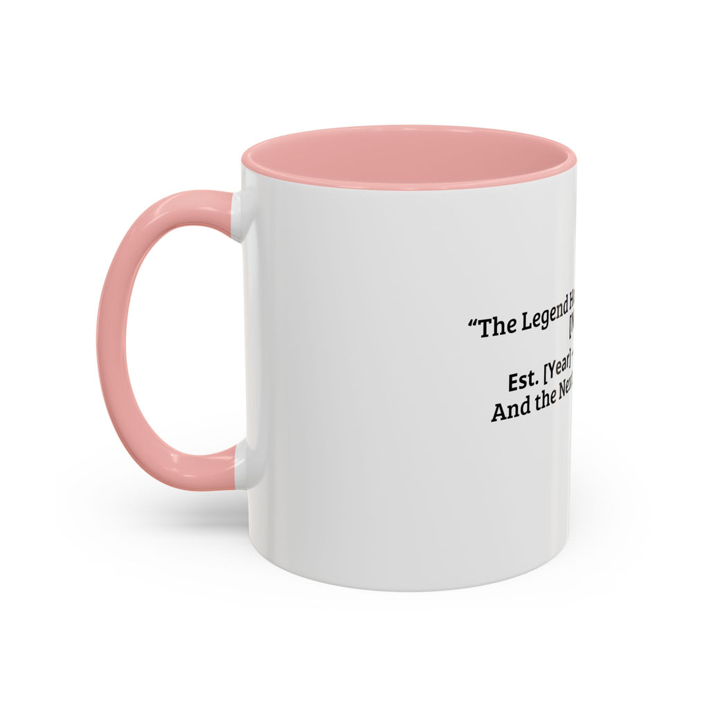 Retirement Coffee Mug - "The Legend Has Officially Retired" Personalized Gift