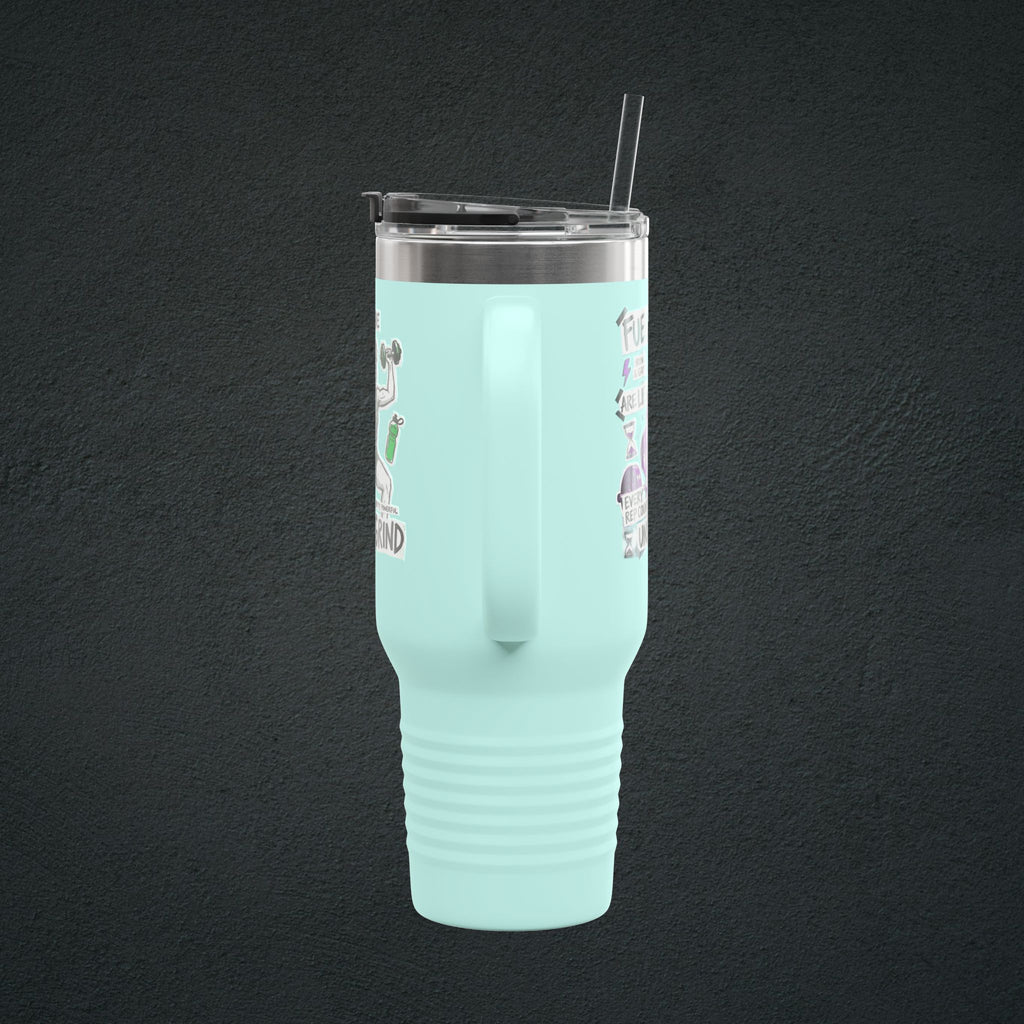 Fitness Motivational Tumbler 40oz