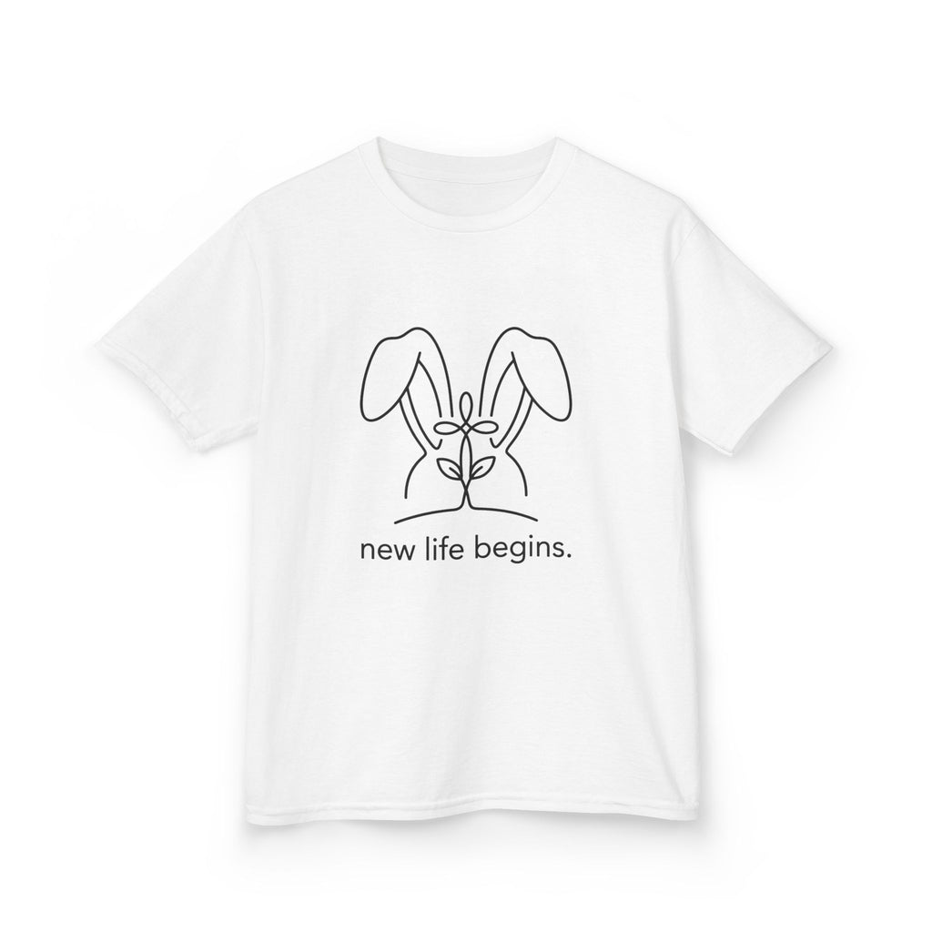 New Life Begins Easter Kids Tee