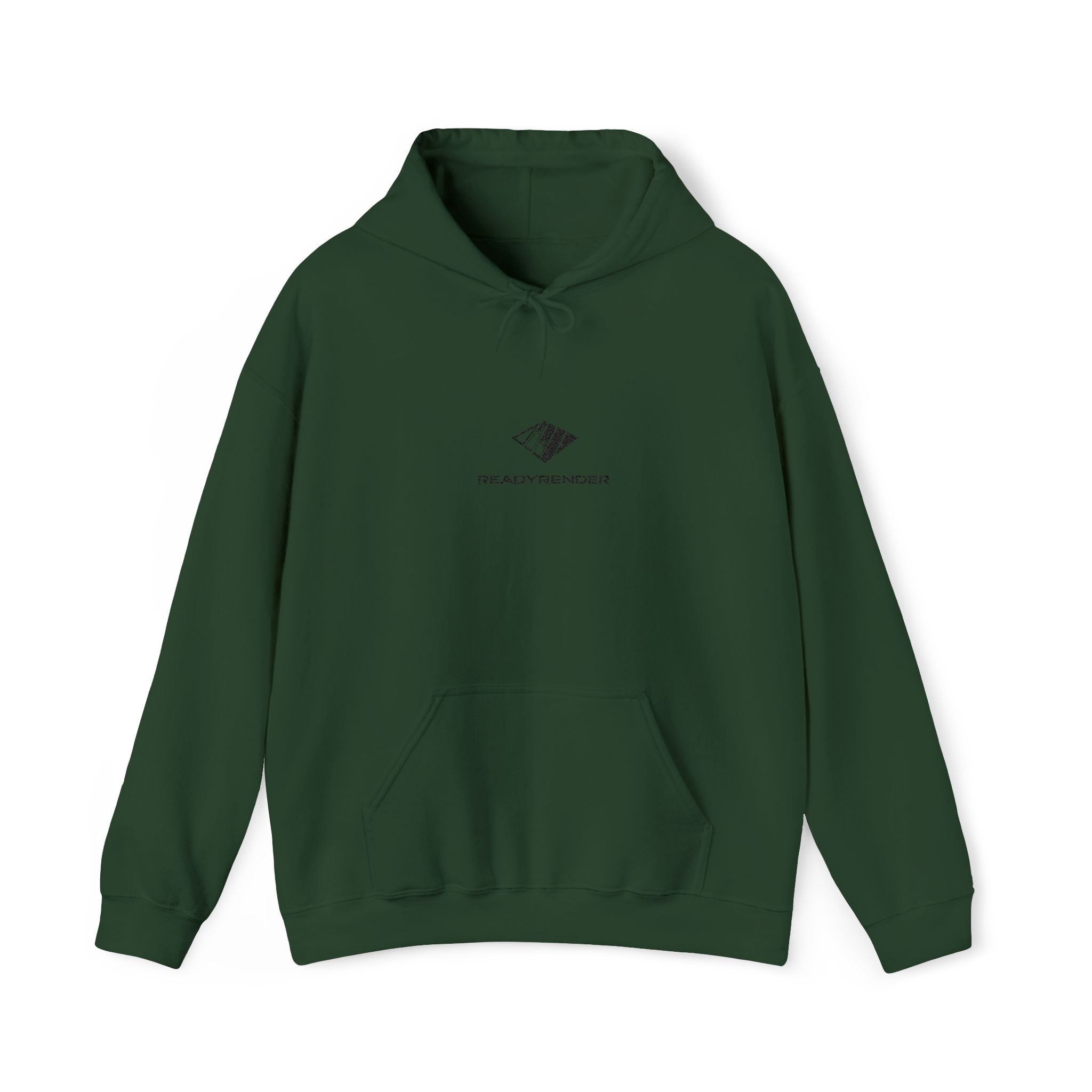 Minimal Mountain Graphic Hoodie | Small Chest Logo, Outdoor Logo Sweatshirt