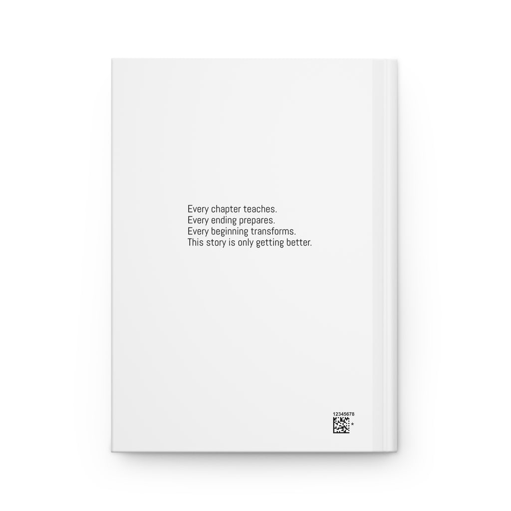 Her New Chapter Hardcover Journal — Personalized Inspirational Notebook for New Beginnings