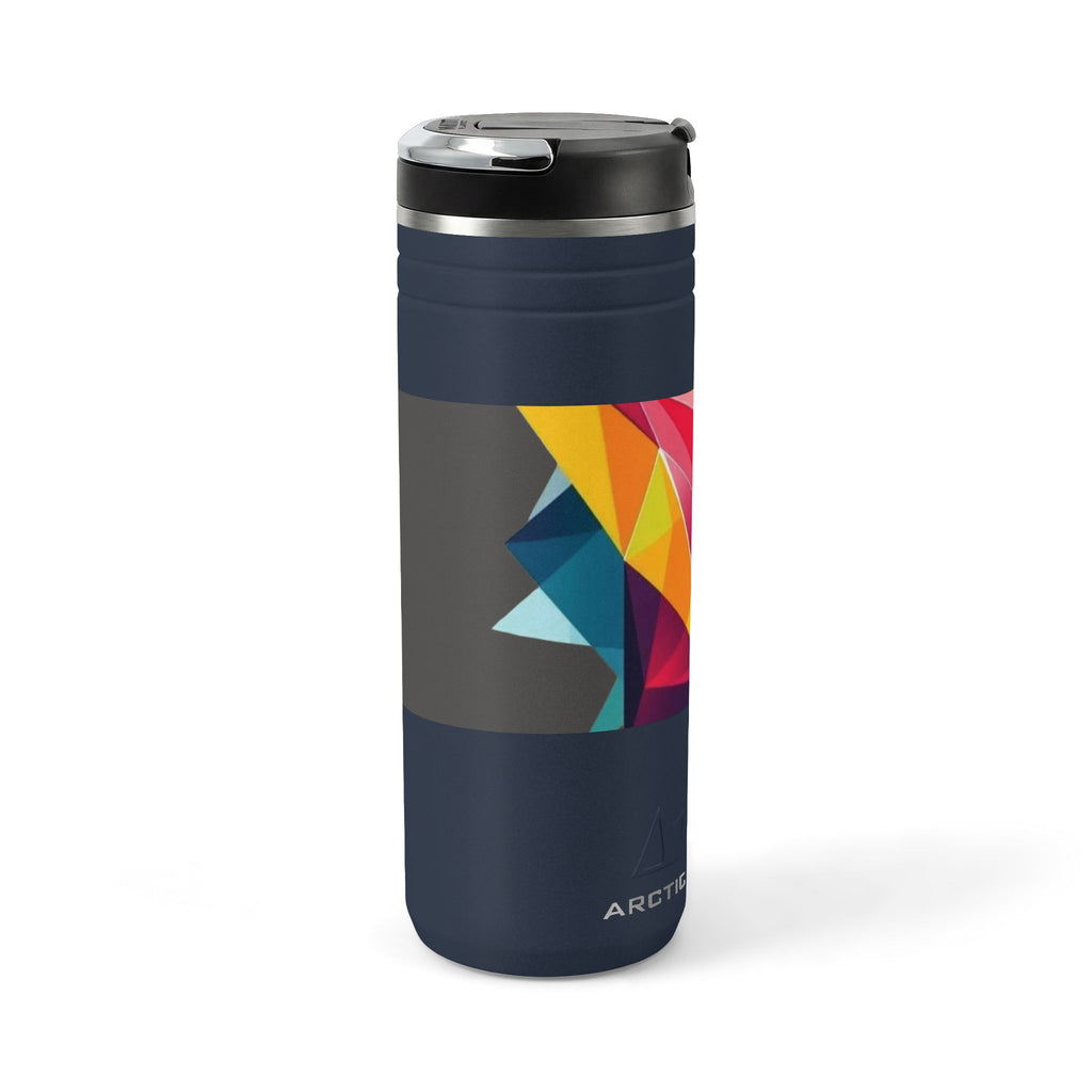 Colorful Geometric Prism Stainless Steel Tumbler | 24oz