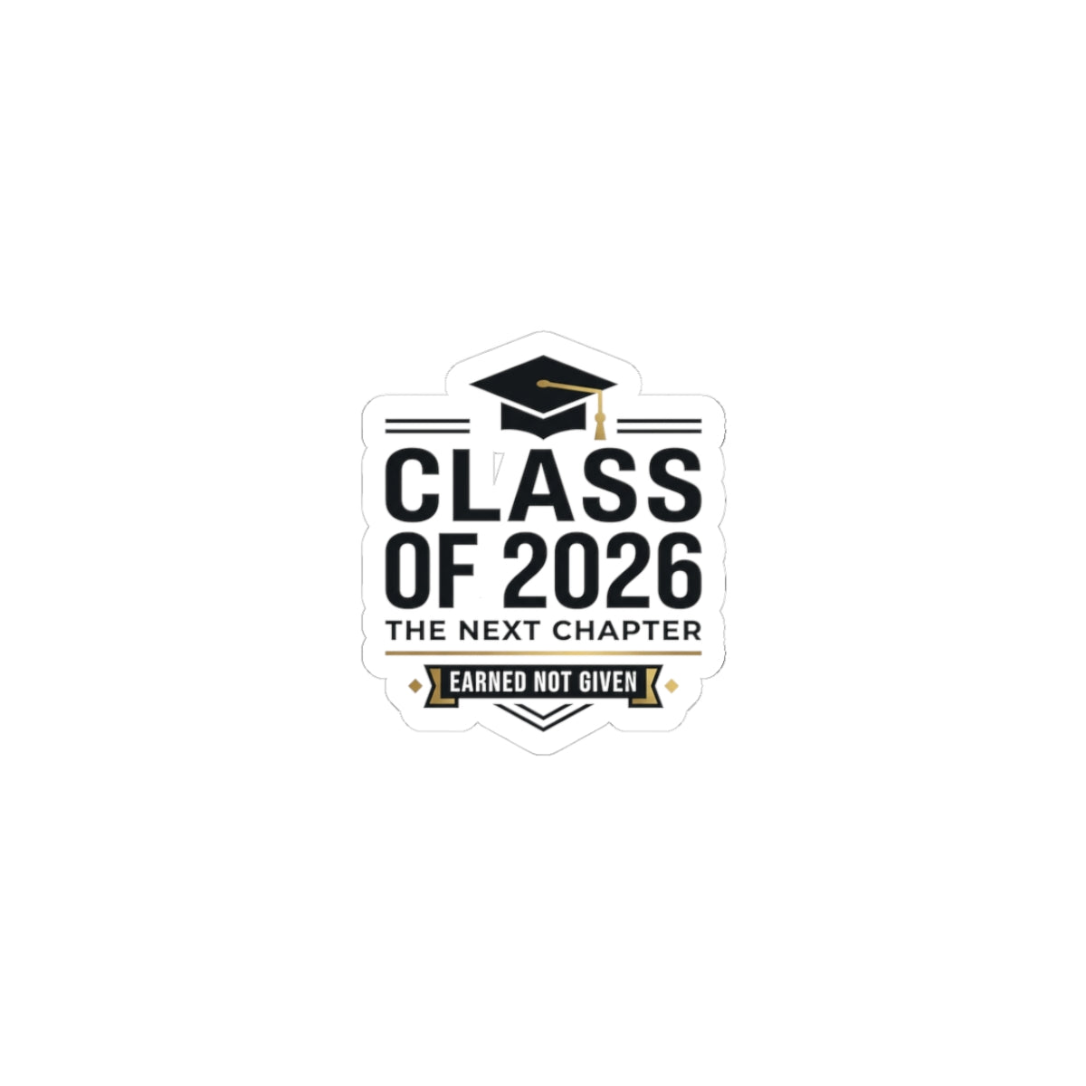 Class of 2026 Graduation Sticker | Senior 2026, Milestone Decal