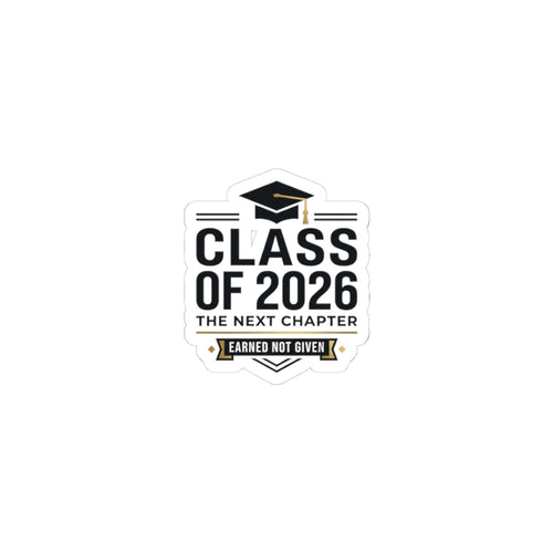 Class of 2026 Graduation Sticker | Senior 2026, Milestone Decal