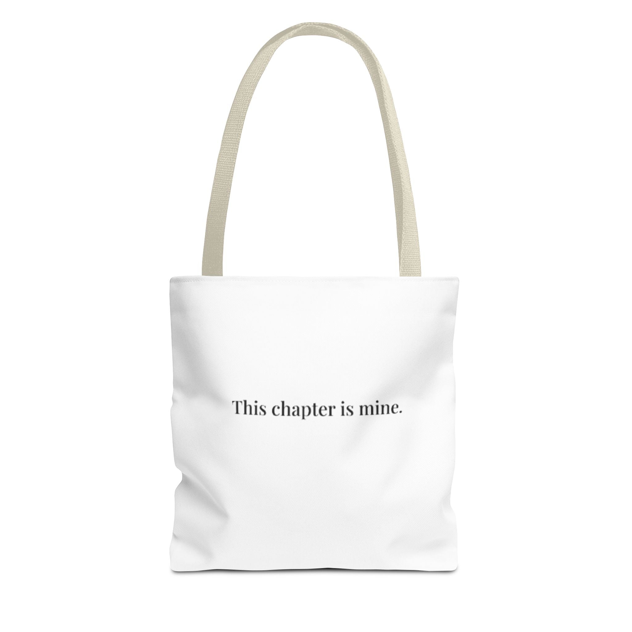 This Chapter Is Mine — Minimal Canvas Tote