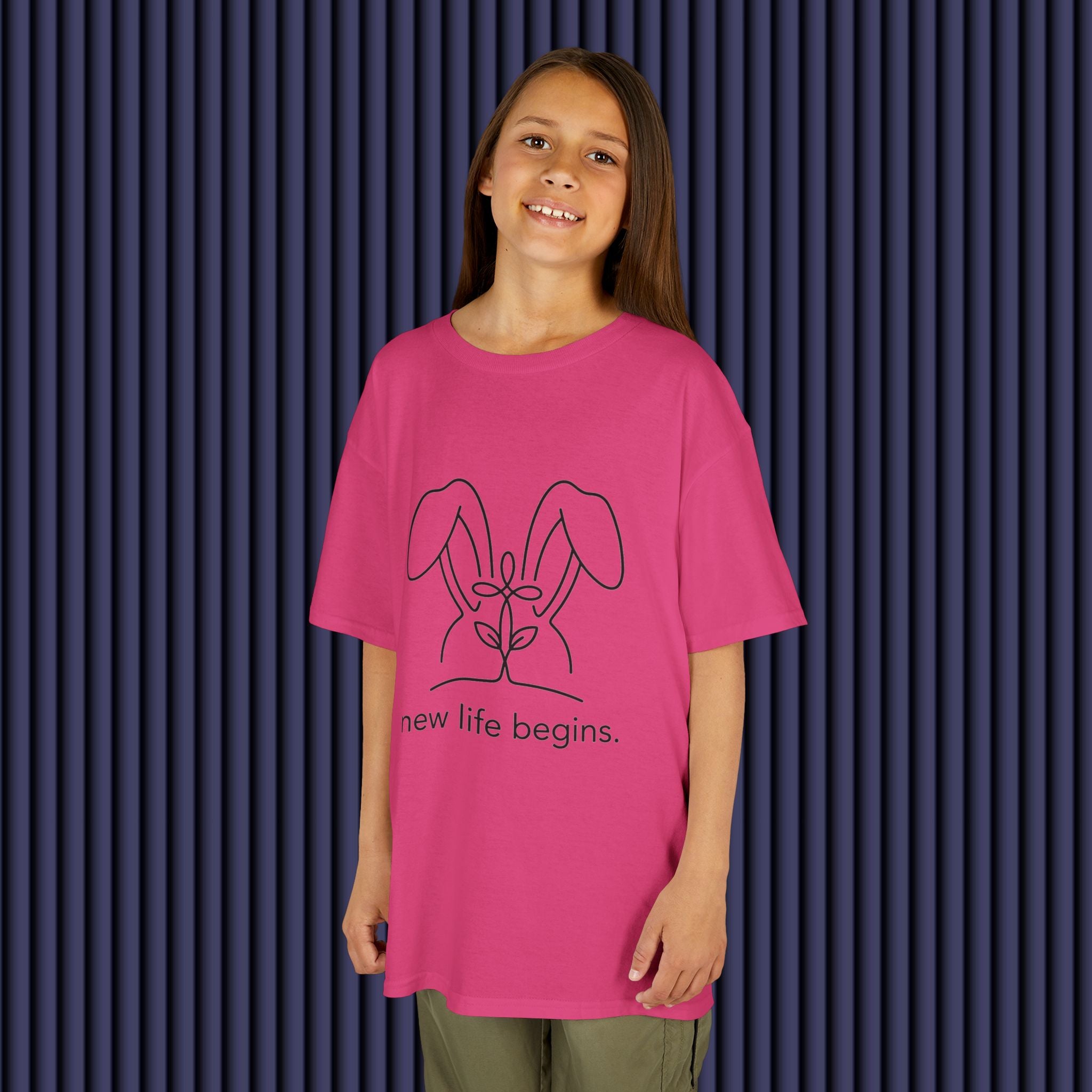 New Life Begins Easter Kids Tee